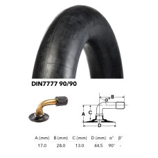 Камера гумова 9x3.50-4 Deli DIN 7777 90/90