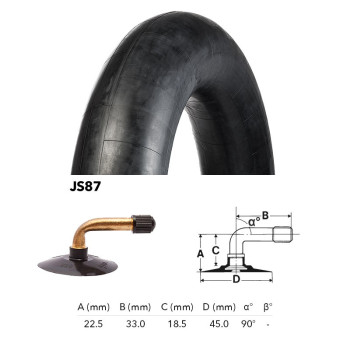 Камера гумова 3.50-4 Deli JS87