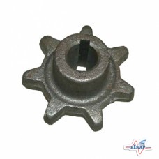 Звездочка (z=7,d=25, t=38) одностор. зернового и колосового шнека Нива Нива-Эффект 