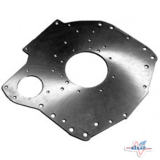Лист двиг. задний (плита) под стартер Д243, Д245, Д245.7Е2, 30Е2 МТЗ-80-950, МАЗ, ГАЗ (пр-во ММЗ)