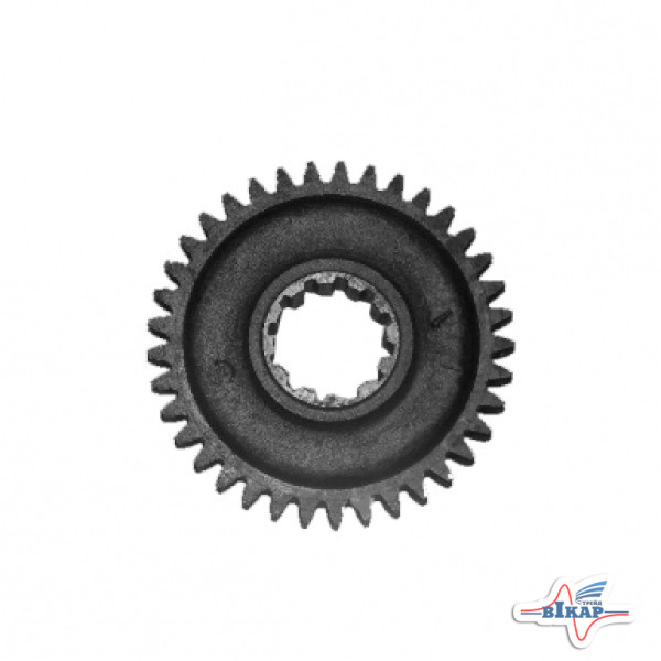 Шестерня ведомая 2 ступ. редуктора ходоум. (Z=37) КПП МТЗ-80 (пр-во МЗШ)
