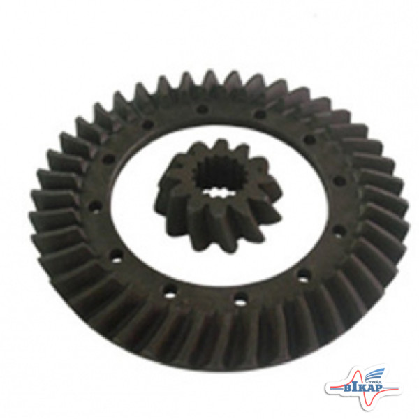 Комплект шестерен редуктора задн. моста (главная пара) МТЗ-80-950 (пр-во МТЗ)