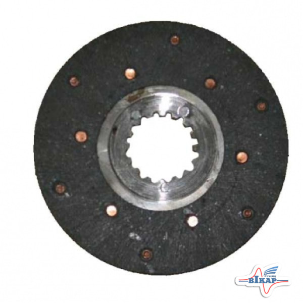 Диск тормозной с накладками МТЗ-80, ЮМЗ-6 (Днар=180мм) (пр-во Украина)