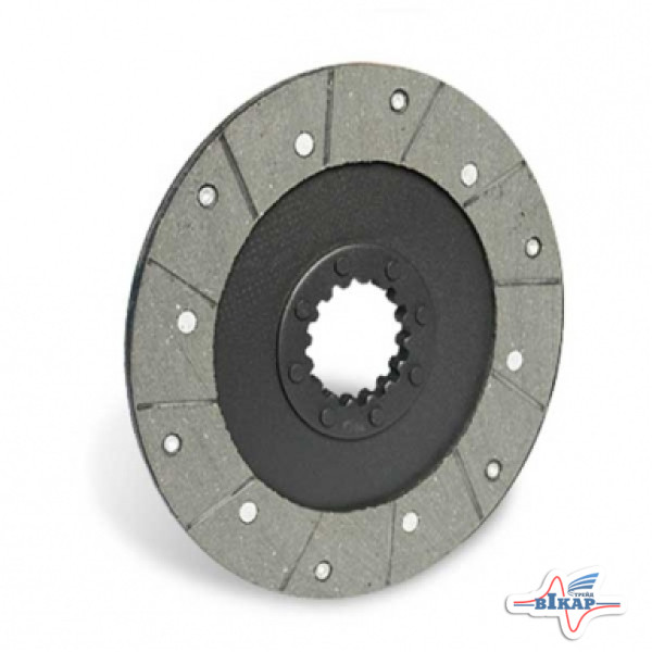 Диск тормозной с накладками МТЗ-100, 892, 1025, 1221 (Днар=205 мм) (пр-во Украина)
