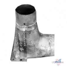 Труба выхлопная (колено) Т-150 (пр-во Украина)