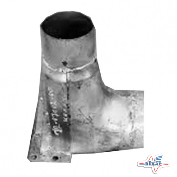 Труба выхлопная (колено) Т-150 (пр-во Украина)