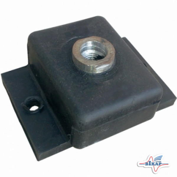 Амортизатор КПП (подушка) (2 отв.) АКСС-220 К-700, К-701 (пр-во Украина)