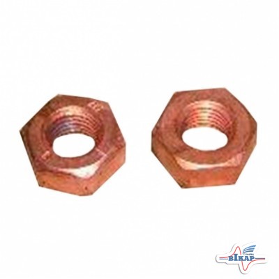Гайка М10х1,25 крепл. колл. (латунь) КамАЗ (САПСАН)