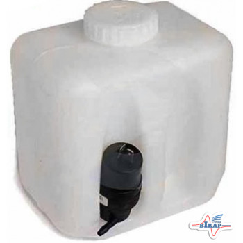 Бачок стеклоомывателя (ст/обр., 2л) с насосом 24 V КамАЗ, МАЗ