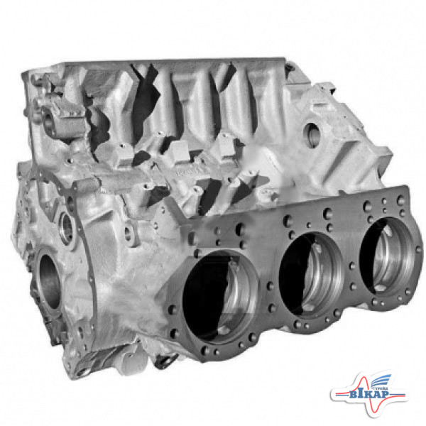 Блок цилиндров (н/обр) (корот. гильза) ЕВРО-1 ЯМЗ-236НЕ (пр-во ЯМЗ)
