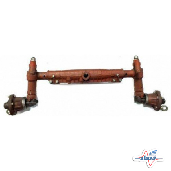 Ось передняя в сб. (под ГУР) (без отв.) МТЗ-80 (пр-во ОАО "КЗАМ", РБ)