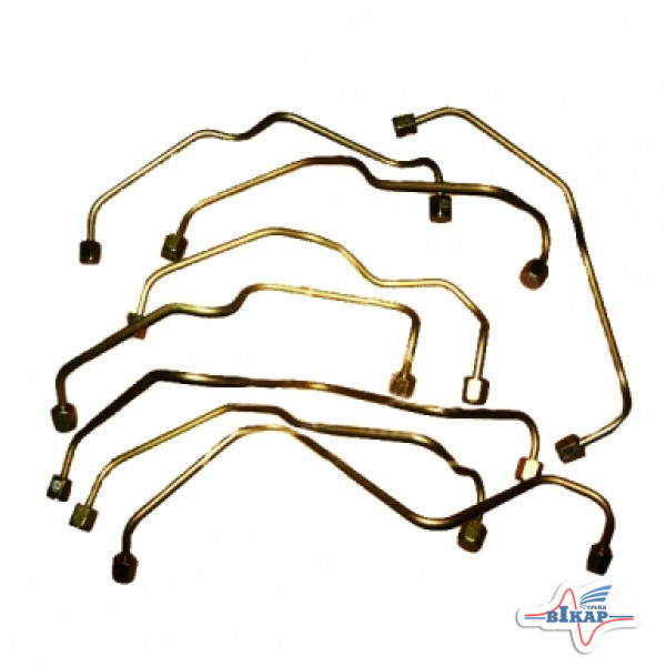 Трубка топливная от ТНВД к форс.(к-т 8 шт.); КамАЗ