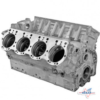 Блок цилиндров (нового образца) (кор.гил.) ЯМЗ-238М2 (пр-во ЯМЗ)
