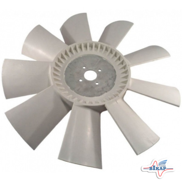 Крыльчатка вентилятора ЯМЗ-238НД (пластик D=660мм) (МАЗ, КрАЗ с турб.) (Украина)