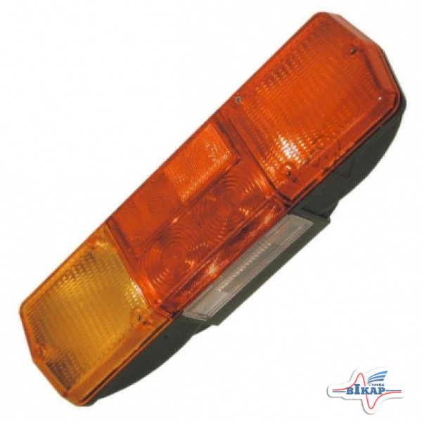 Рассеиватель фонаря заднего (лев., прав.) КамАЗ, МАЗ, ГАЗ (Руденск)