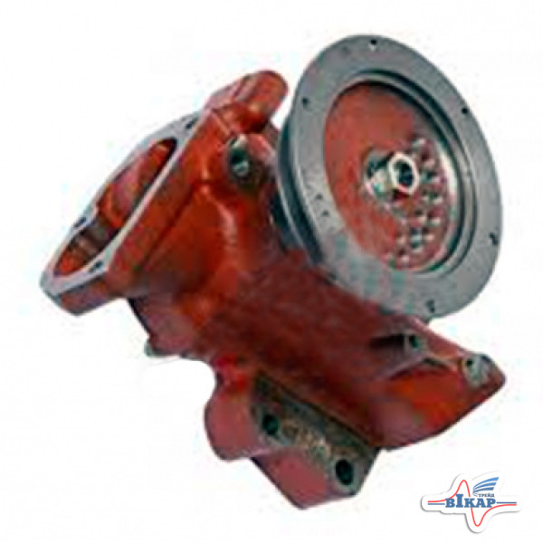 Насос водяной Д-260.1, Д-260.2 (1-но руч.) (с термодатчиком) МТЗ-1221, 1523 (пр-во БЗА)