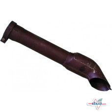 Труба выпускная с хомутом