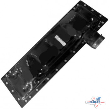 Бак радиатора 4-ряд.нижний МТЗ-1221 (пр-во Оренбург)