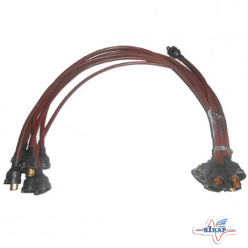 Провод высокого напряж. (к-т 7 шт.); ГАЗ-52