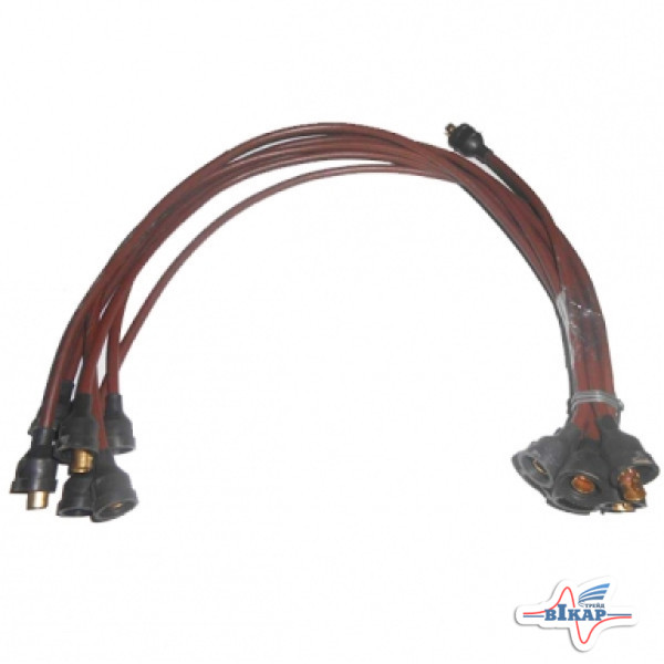 Провод высокого напряж. (к-т 7 шт.); ГАЗ-52