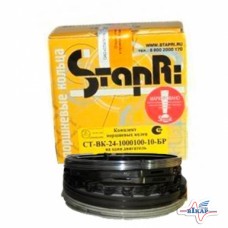 Кольца поршневые ЗМЗ-24, -402.10, УМЗ-451 (м/кт) (93,0 мм) (Ставрополь)