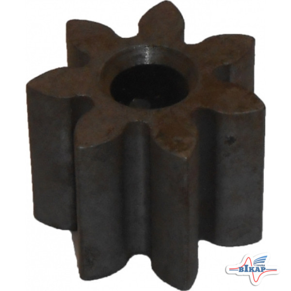 Шестерня ведомая насоса масляного 53