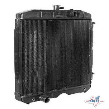 Радиатор водяной ГАЗ-3307 (3-х рядн.) CuproBraze (ШААЗ)