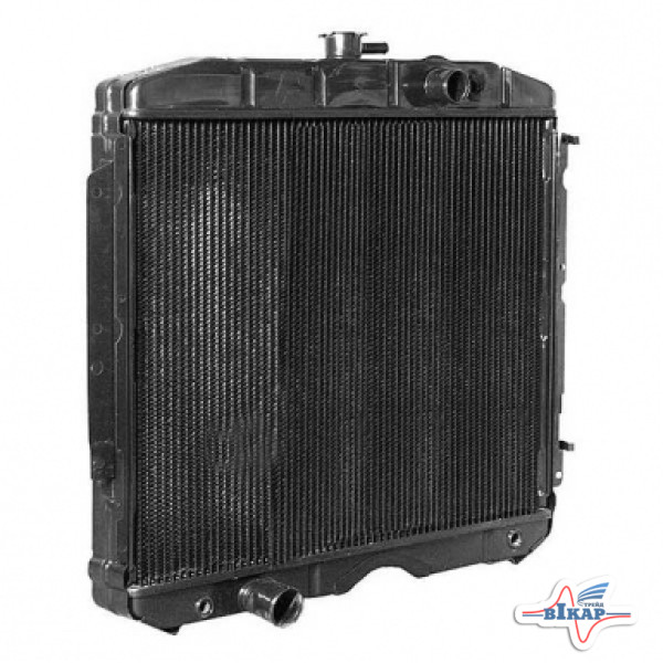 Радиатор водяной ГАЗ-3307 (3-х рядн.) CuproBraze (ШААЗ)