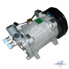 Компрессор кондиционера UP150-132AA-12V-U (провод чёрный ) МТЗ ХТЗ