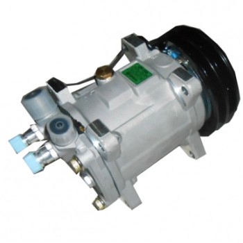 Компрессор кондиционера UP150-132AA-12V-U (провод чёрный ) МТЗ ХТЗ