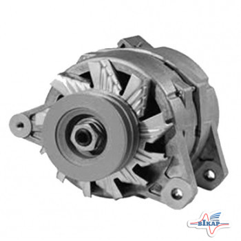 Генератор МАЗ, КамАЗ (28В, 45А) (2-х руч.) (ан.1312, 1322) (Радиоволна)