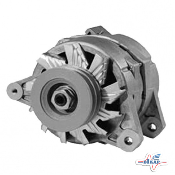 Генератор МАЗ, КамАЗ (28В, 45А) (2-х руч.) (ан.1312, 1322) (Радиоволна)