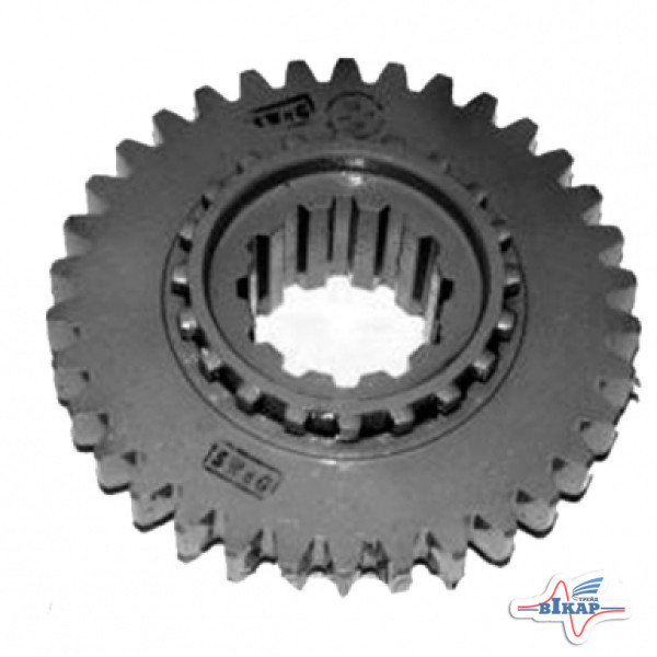 Шестерня ведомая повышающего редуктора ускорителя КПП (Z=30) МТЗ-890, 892 (пр-во МЗШ)