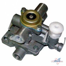 Воздухораспределитель торм. прицепа с краном расторм. МАЗ (БЕЛОМО)