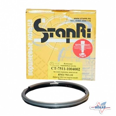 Кольца поршневые ЯМЗ-7511 (п/кт) (Ставрополь)