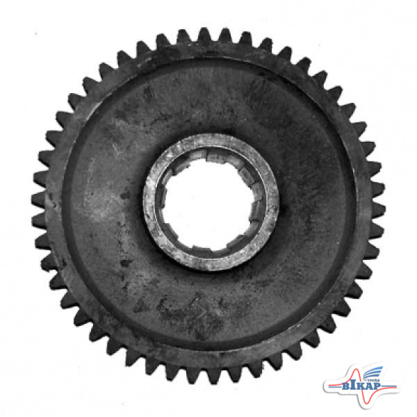 Шестерня (z=50 m=3,5) вторичного вала 1-й передачи и заднего хода КПП Нива "Ростсельмаш"
