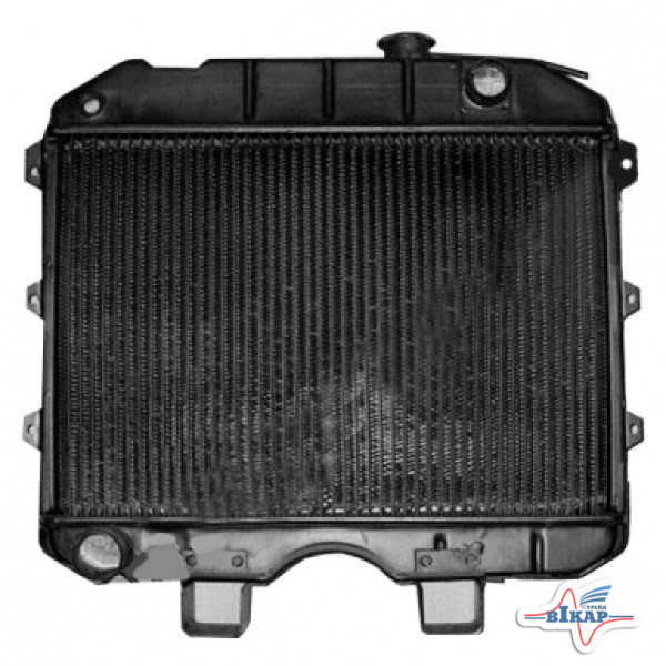 Радиатор водяной УАЗ (ШААЗ) 2-х ряд.