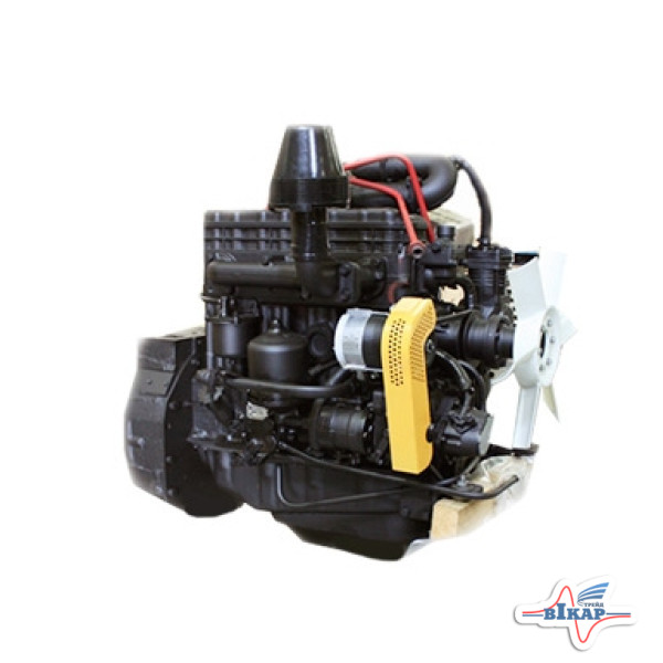 Двигатель ЮМЗ-6 (62 л.с.) (46 кВт) 12В (аналог Д-65) с к-том для переоб. (полнокомп.) (пр-во ММЗ)