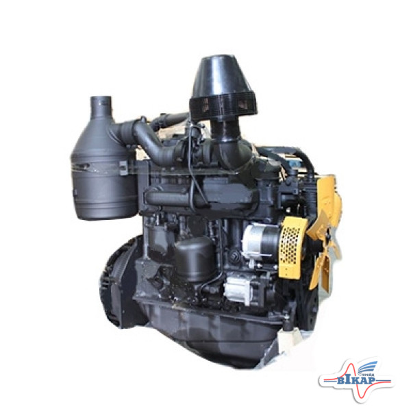 Двигатель МТЗ-1025 (105 л.с.) (77 кВт) (полнокомплектный) (с ФЦОМ) (2-х диск. сцепление) (пр-во ММЗ)