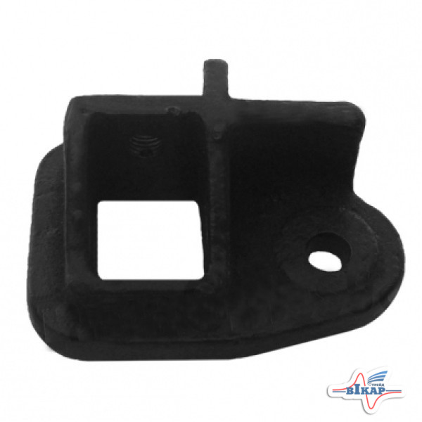 Кронштейн правый (приварной)(1 отв. квадрат) ПЛН-3-35 под углосним