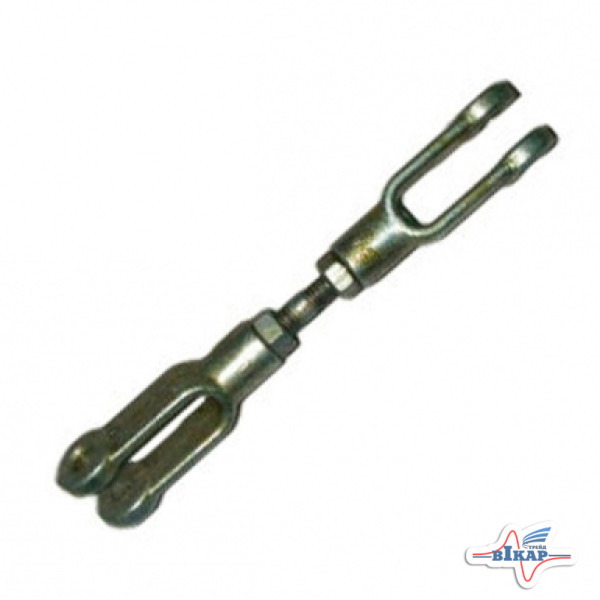 Тяга управление распределителем в сб. (L=178 мм) (с вилками) МТЗ-80-950 (пр-во МТЗ)