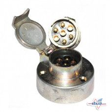 Розетка разъёма ПС-300 КамАЗ, ЗИЛ, ГАЗ, УАЗ (Украина)