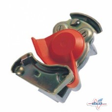 Головка соед. автомат. (красн) (М16) МАЗ (БЕЛОМО)