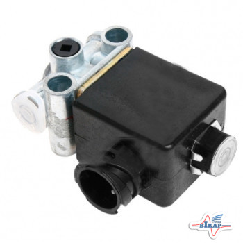 Электропневмоклапан (КОМ, кран упр.подъема кузова) КамАЗ