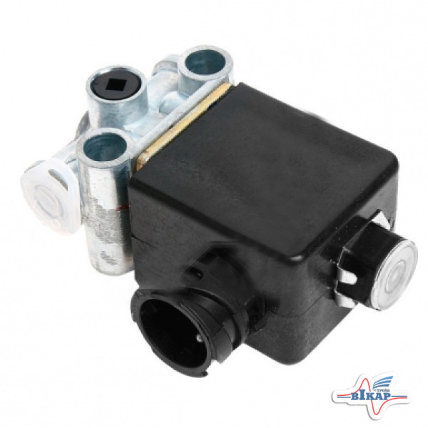 Электропневмоклапан (КОМ, кран упр.подъема кузова) КамАЗ