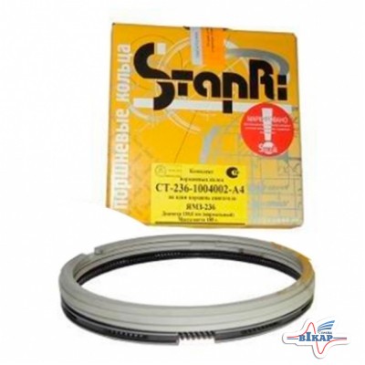 Кольца поршневые ЯМЗ-236-240 (п/кт) (Ставрополь)