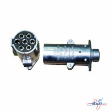 Вилка разъёма ПС325 (7 "мама") МАЗ, КамАЗ (г. Октябрьск)