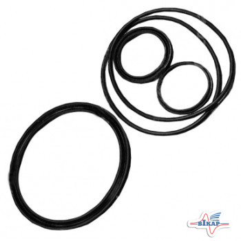 Р/к гидроцилиндра подъема плапформы (РТИ) КрАЗ-6510, 256Б