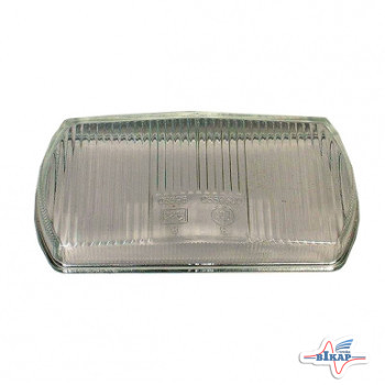 Стекло фары противотум.(белое)(прямоуг.); КамАЗ, МАЗ