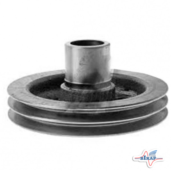 Шкив вала коленчатого Д-245-06, Д-245.7 (2-х руч. со шлицами) МТЗ-1025, ГАЗ (пр-во ММЗ)